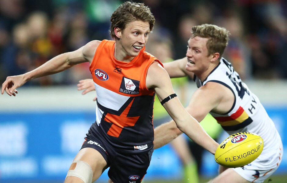 Lachie Whitfield was taken with pick four in the inaugural AFLX Draft. Lachie Whitfield was taken with pick number four in the inaugural AFLX Draft. - AFL,AFLX,GWS Giants,Lachie Whitfield,Jeremy Cameron,Phil Davis,Stephen Coniglio,Jack Riewoldt,Nat Fyfe,Patrick Dangerfield,Eddie Betts